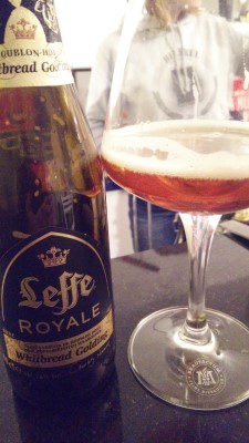 Leffe Royale Whitbread Golding