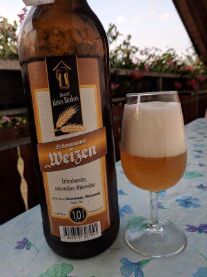 Kleines Bierhaus Schwanauer Weizen