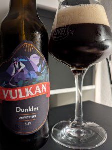 Vulkan Dunkles unfiltriert