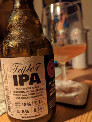 Brauprojekt 777 Triple 7 IPA