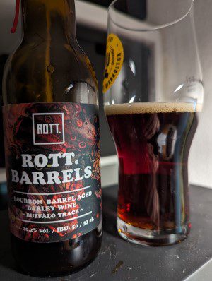 ROTT.barrels - Bourbon Barrel Aged Barley Wine - Buffalo Trace (2022)