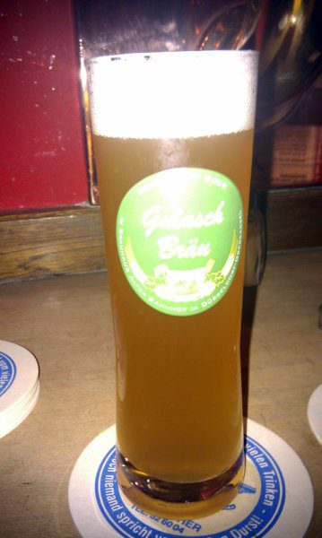Gulasch Bräu, Verkostung vom 02.02.2011