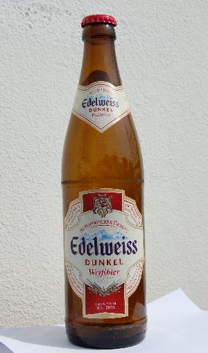 Edelweiss Dunkel Weißbier, Verkostung vom 16.02.2011