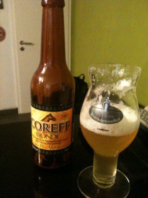 Coreff Blonde, Verkostung vom 29.06.2011