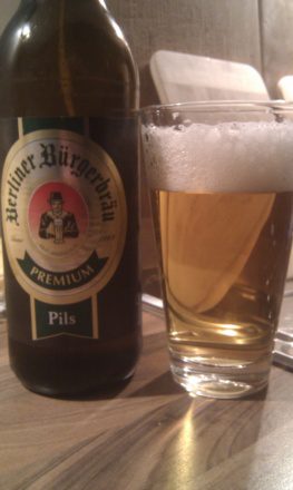 Berliner Bürgerbräu Pils, Verkostung vom 06.07.2011
