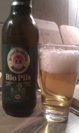 Berliner Bürgerbräu Bio Pils, Verkostung vom 06.07.2011