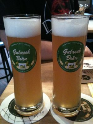Gulasch Bräu, Verkostung vom 24.08.2011