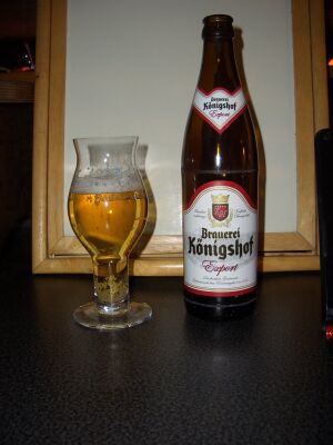 Königshof Export, Verkostung vom 07.09.2011