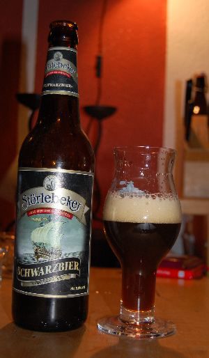 Störtebeker Schwarzbier, Verkostung vom 24.10.2011
