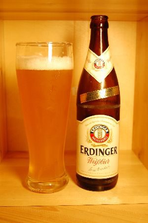 Erdinger Weißbier hell, Verkostung vom 30.10.2011
