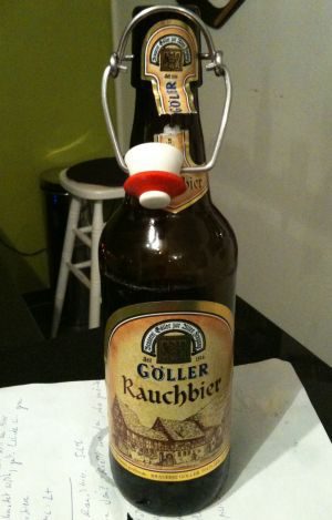 Göller Rauchbier, Verkostung vom 02.11.2011