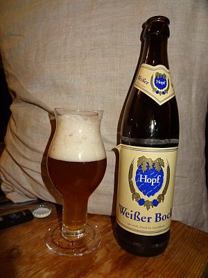 Hopf Weißer Bock, Verkostung vom 30.12.2011