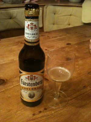 Fürstenberg Edelbräu, Verkostung vom 02.01.2012