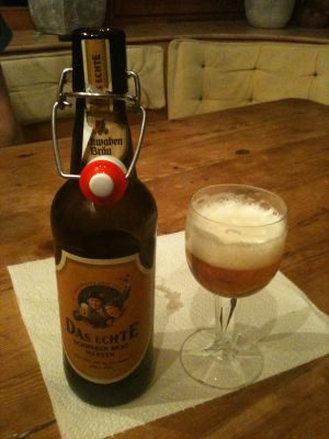 Schwaben Bräu Das Echte Märzen, Verkostung vom 02.01.2012