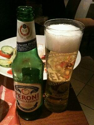 Peroni Nastro Azurro Birra Superiore, Verkostung vom 14.01.2012