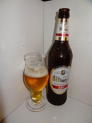 Bitburger 0,0% Alkoholfrei, Verkostung vom 29.02.2012