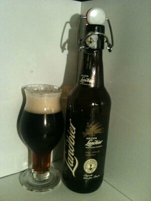 Aktien Landbier fränkisch dunkel, Verkostung vom 18.03.2012