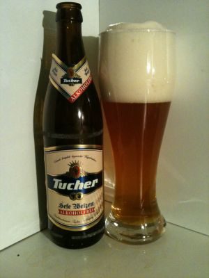 Tucher Hefe Weizen alkoholfrei, Verkostung vom 30.03.2012