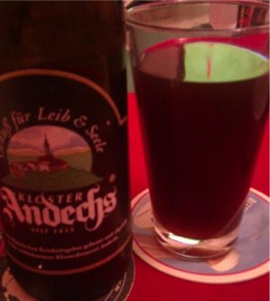 Andechser Weissbier Dunkel, Verkostung vom 20.08.2012