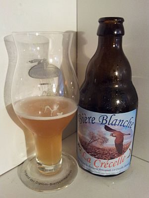 La Crecelle Bière Blanche, Verkostung vom 29.08.2012