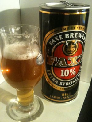 Faxe Extra Strong, Verkostung vom 26.09.2012