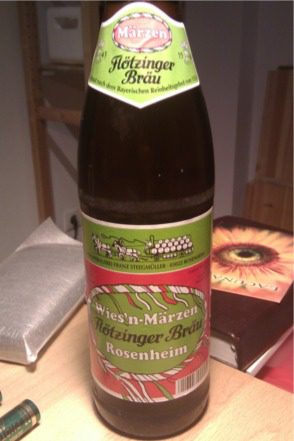 Flötzinger Wies'n Märzen, Verkostung vom 01.10.2012