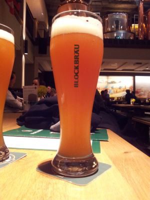 Block Bräu Weizen, Verkostung vom 01.11.2012