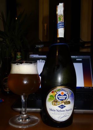 Schneider Weisse Tap X Mein Nelson Sauvin, Verkostung vom 03.11.2012