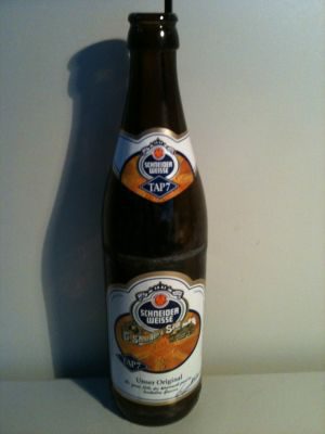 Schneider Weisse Tap 7, Verkostung vom 30.11.2012
