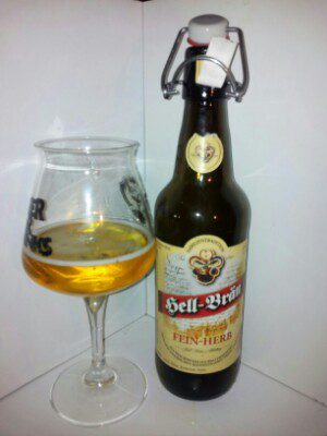 Hell-Bräu fein-herb, Verkostung vom 19.12.2012