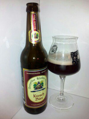 Neuzeller Klosterbräu Kirschbier, Verkostung vom 19.12.2012