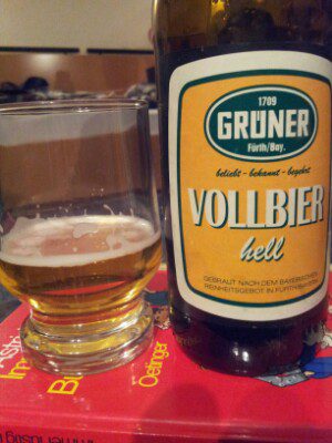 Grüner Hell, Verkostung vom 26.12.2012