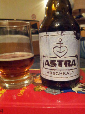Astra Arschkalt, Verkostung vom 26.12.2012