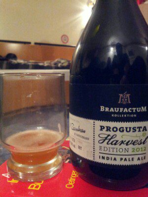 Braufactum Progusta Harvest 2012, Verkostung vom 26.12.2012