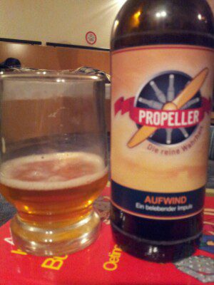 Propeller Aufwind Double IPA, Verkostung vom 26.12.2012