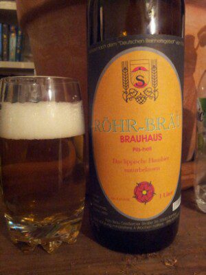 Röhr Bräu Pils Hell, Verkostung vom 05.01.2013