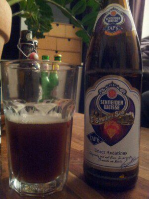 Schneider Weisse Tap 6, Unser Aventinus, Verkostung vom 07.01.2013