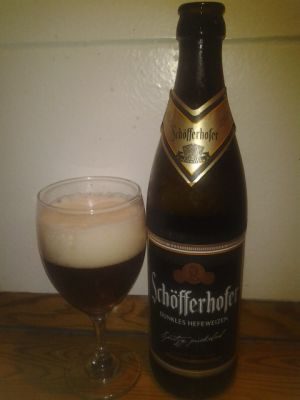 Schöfferhofer Dunkles Hefeweizen, Verkostung vom 04.01.2013
