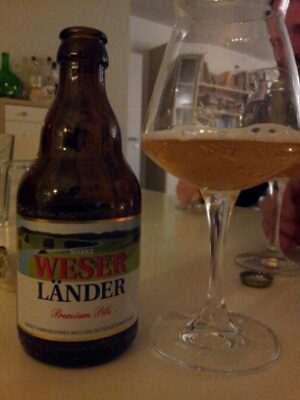 Weserländer Premium Pilsener, Verkostung vom 13.02.2013