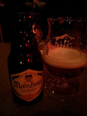 Maredsous Blonde, Verkostung vom 06.04.2013