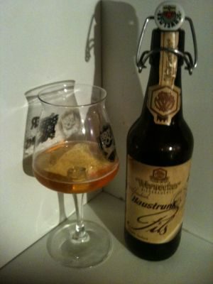 Haustrunk Pils, Verkostung vom 10.04.2013