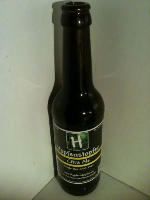 Hopfenstopfer Citra Ale, Verkostung vom 10.04.2013