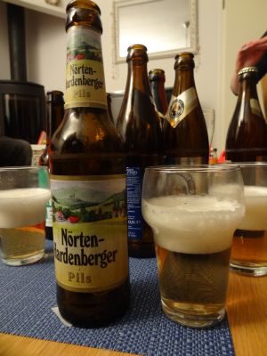 Nörten-Hardenberger Pils, Verkostung vom 30.12.2013