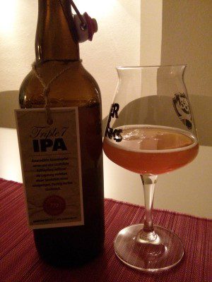 Brauprojekt 777 Triple 7 IPA, Verkostung vom 02.01.2014