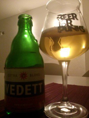 Vedett Extra Blond, Verkostung vom 11.01.2014