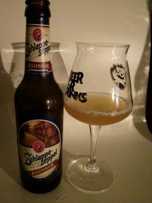 Schlappe Seppel Kellerbier, Verkostung vom 26.02.2014