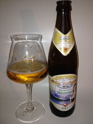 Egger St. Alpin Märzenbier, Verkostung vom 09.04.2014