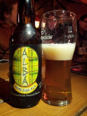 Alba Scots Pine Ale, Verkostung vom 26.04.2014