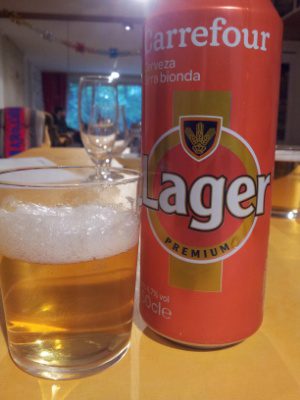 Carrefour Lager Premium, Verkostung vom 07.05.2014