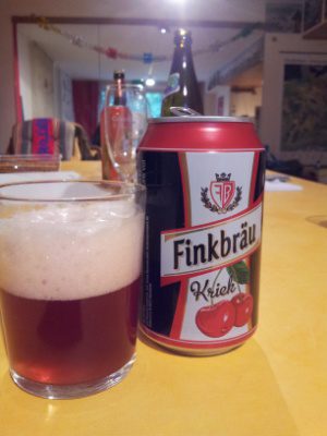 Finkbräu Kriek, Verkostung vom 07.05.2014
